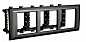 4402916 | Рамка-суппорт "Avanti" для "In-liner Front", черный, 6 модулей